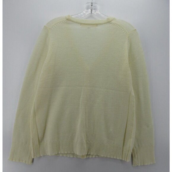 Marika Charles Sweater 1 Cardigan Button Down V-Neck Knit Small - Picture 6 of 9
